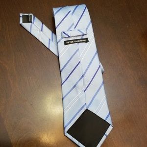 Peter Valentine blue shades tie